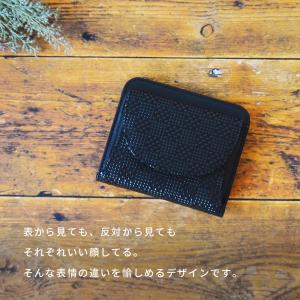 母の日 春財布 二つ折り財布 印傳屋 印伝 2...の詳細画像3