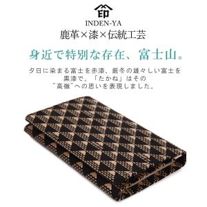名刺入れ 印傳屋 たかね 印伝 本革 和柄 送...の詳細画像1