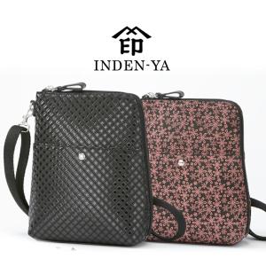 印傳屋 印伝 ETORCE エトルス 手提げ ハンドバッグ 和風 日本製 和柄 8306 indn23 印傳屋（INDEN-YA） ハンドバッグ エトルス(ETORCE) 本革 和柄 甲州