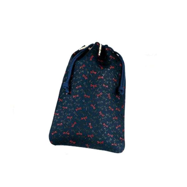 クリスマス 合切袋 印傳屋 印伝 和柄 なごみ(Nagomi) 7505 送料無料 甲州印伝 本革 ...