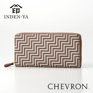 印傳屋（INDEN-YA） 夏財布 長財布 印伝 本革 和柄 フロニティ Flonity
