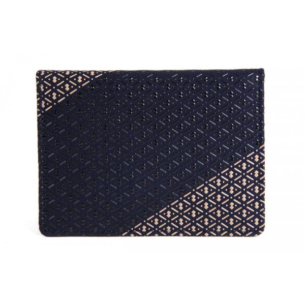 バレンタイン 免許証入れ 印傳屋 印伝 本革 和柄 庵(Iori) 送料無料 甲州印伝 本革 レザー...