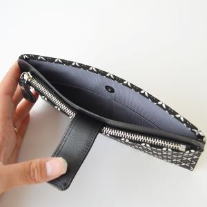 入学祝い 春財布 スリム 長財布 印傳屋 印伝...の詳細画像5