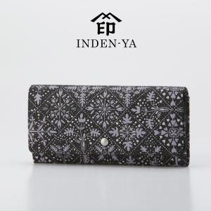 印傳屋（INDEN-YA） 印伝 甲州印伝 上原勇七 財布 長財布 印伝財布 束