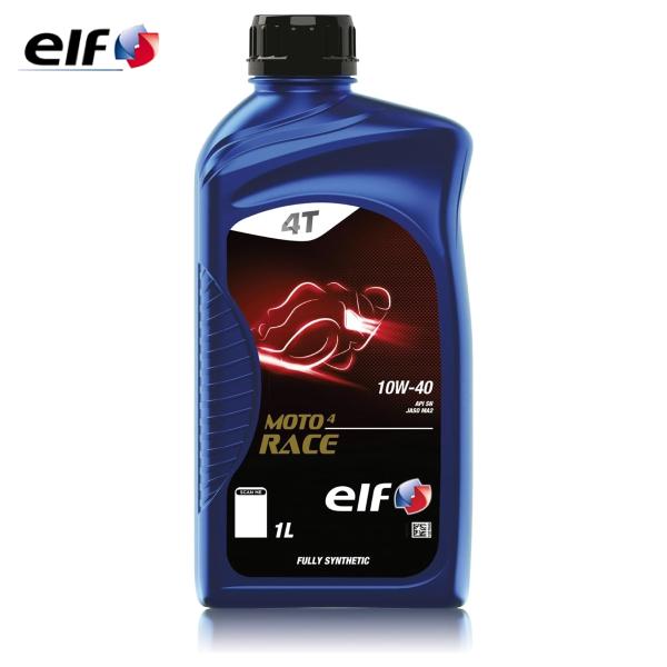 elf エルフ MOTO 4 RACE 10W40 1L モト 4 レース オートバイ用 4サイクル...
