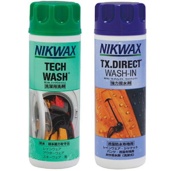 NIKWAX ニクワックス ツインパック 洗剤 300ml 撥水剤 300ml EBEP01