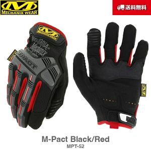 送料無料 Mechanix Wear メカニクスウェア M-Pact エムパクト Black/Red ブラック レッド 黒 赤 MPT-52 グローブ 手袋 軍手 サバイバル サバゲー バイク 整備｜indies-mc