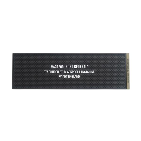 POST GENERAL ポストジェネラル PG RUBBER BAR MAT LONG BLACK...