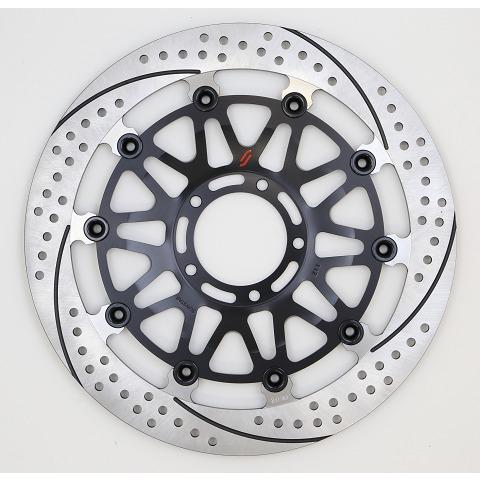 SUNSTAR サンスター プレミアムレーシング フロントディスクローター ブラック Panigal...