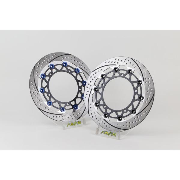 SUNSTAR サンスター プレミアムレーシング フロントディスクローター ブラック MT-09 S...