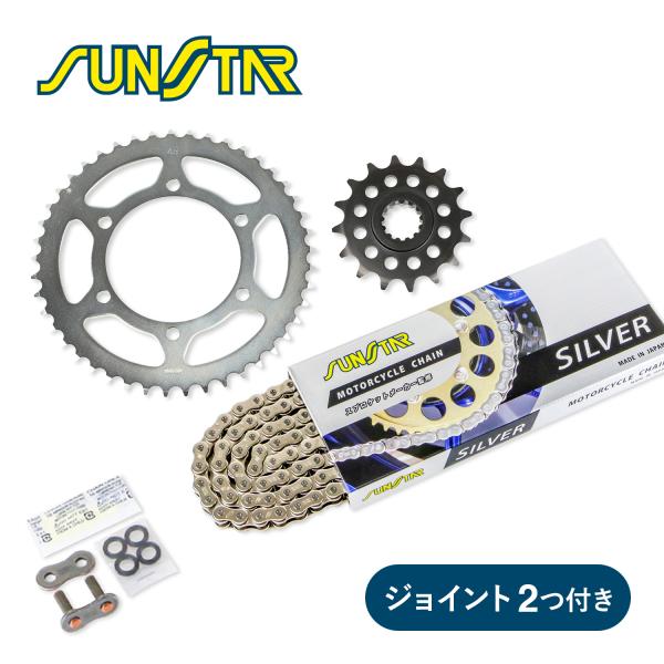 SUNSTAR サンスター チェーン&amp;スプロケット 3点セット KAWASAKI ZX-10R(16...