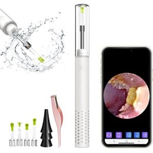 耳かき カメラ スコープ LEDライト iphone android WiFi 極細レンズ 1080P IP67防水 日本語説明書付き