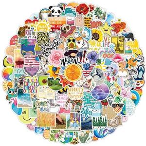 ステッカーセット Rickton フレークシール オシャレ 防水シール バイク ヘルメット スケボー 200枚シール