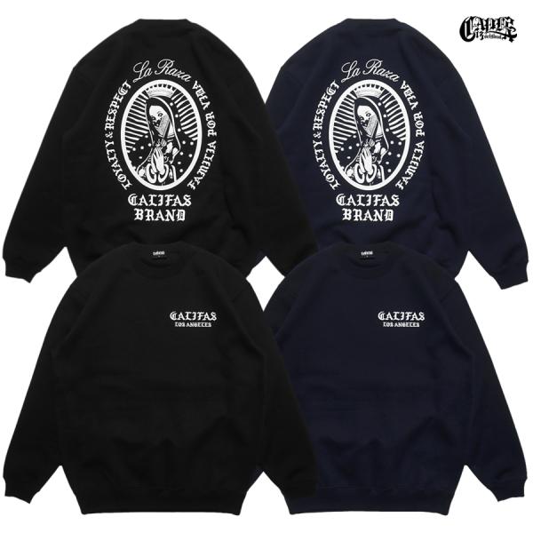 CALIFAS カリファス クルーネック スウェット トレーナー マリア LA カリフォルニア ロサ...