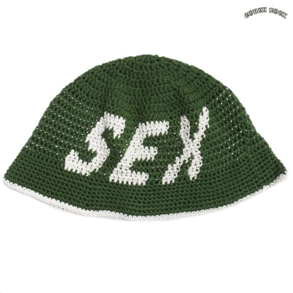 COUCH LOCK カウチロック 帽子 バケット ハット ニットハット クロシェハット メンズ レ...