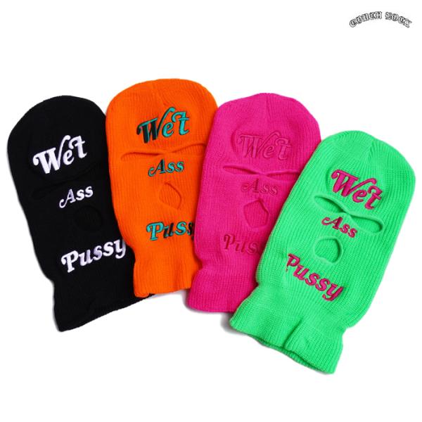 送料無料 COUCH LOCK FACE MASK  BLACK/NEON ORANGE/NEON ...