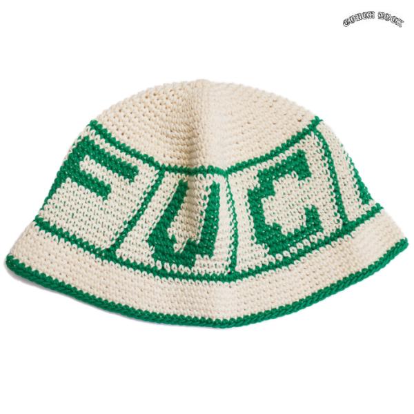 2週間前後でお届け 送料無料 COUCH LOCK KNIT HAT OFF WHITE ※日付指定...