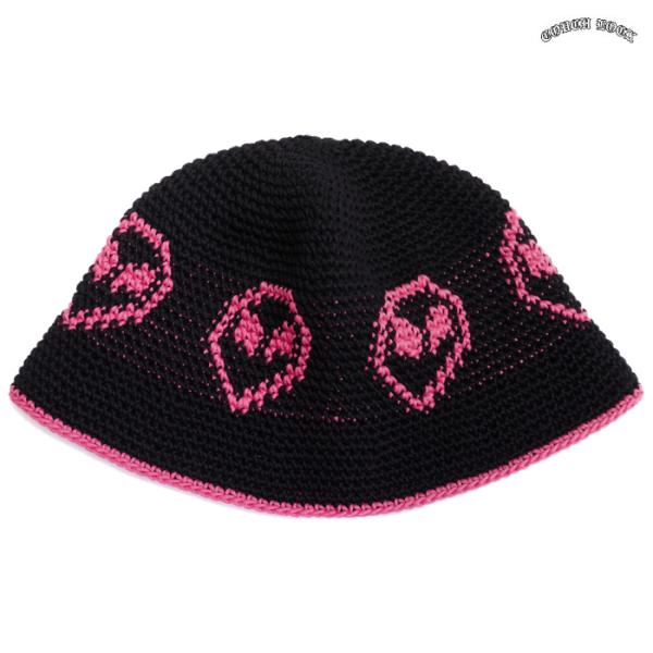 2週間前後でお届け 送料無料 COUCH LOCK KNIT HAT BLACK※日付指定不可