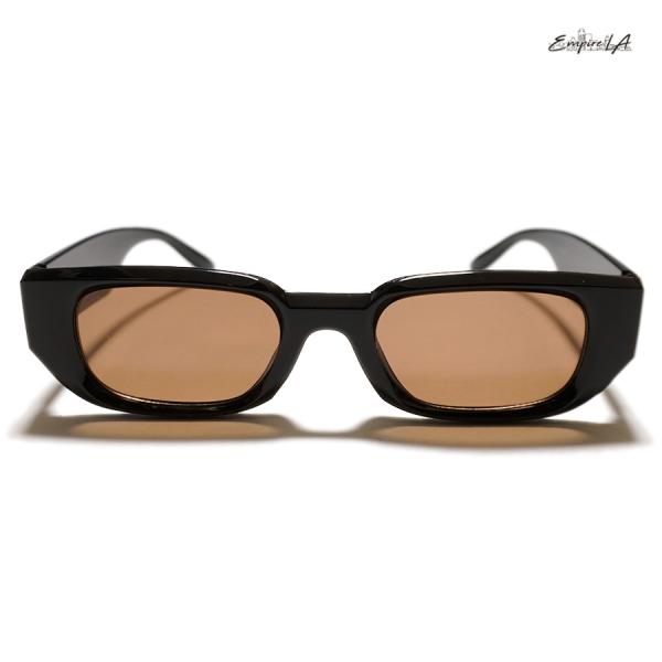 EMPIRE LA サングラス ブラック ブラウン カラーレンズ メガネ アイウエア SUNGLAS...