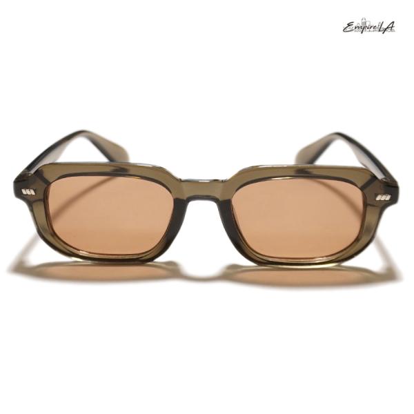 EMPIRE LA サングラス オリーブ ブラウン カラーレンズ メガネ アイウエア SUNGLAS...