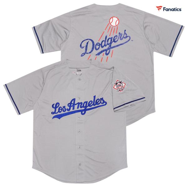 FANATICS ファナティックス ロサンゼルス ドジャース ベースボール ジャージ シャツ LA ...