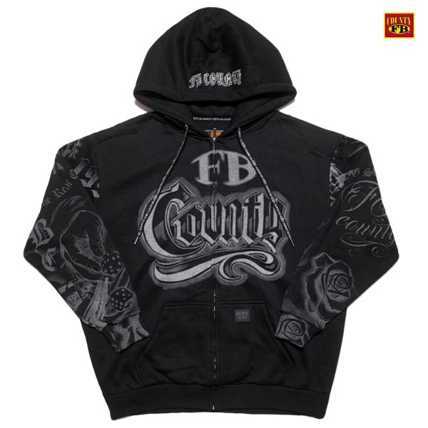 【20%OFF】FB COUNTY エフビーカウンティ ジップ パーカー ジップアップ フード フー...