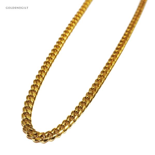GOLDEN GILT 8MM CUBAN CHAIN ゴールデンギルト ネックレス チェーン マイ...