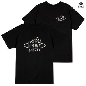 GRIMEY グライミー Tシャツ 半袖 ショートスリーブ ロゴ オーガニックコットン｜indooronline