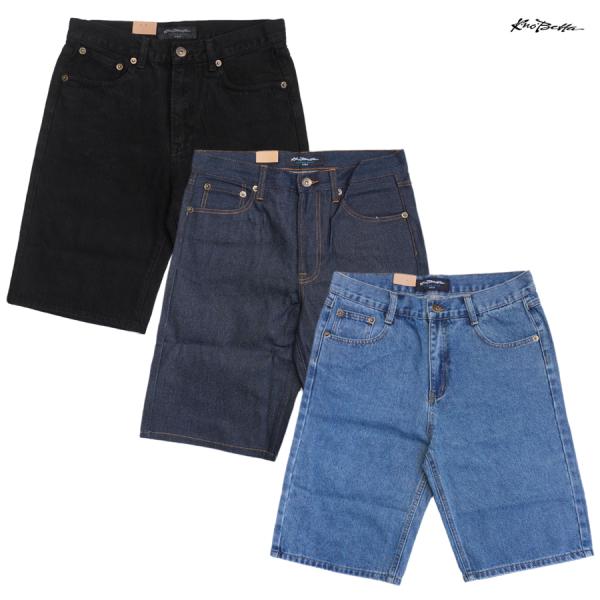 KNO BETTA ノーベター デニム ジーンズ デニムショーツ ハーフパンツ ショートパンツ ゆっ...