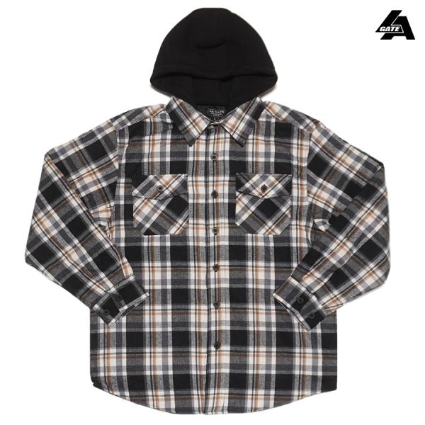 LA GATE エルエーゲート キルティングジャケット アウター シャツジャケット ジャケット チェ...