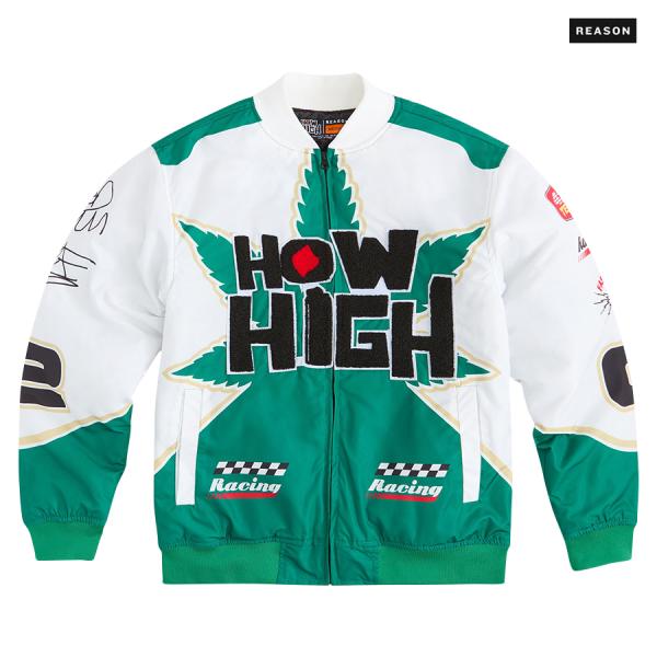 【30%OFF】REASON CLOTHING × HOW HIGH リーズン ハウハイ ボンバー ...