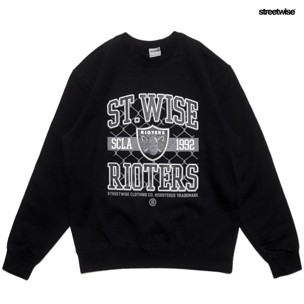 STREETWISE ストリートワイズ クルーネック スウェット トレーナー ヘビーウェイト