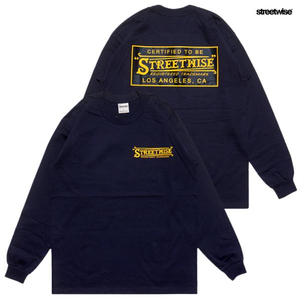 STREETWISE ストリートワイズ ロンT 長袖 ロングスリーズ Tシャツ ヘビーウエイト 大き...