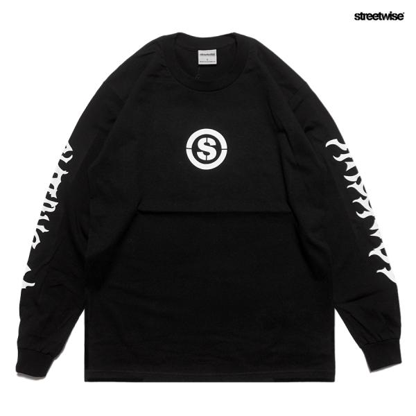 STREETWISE ストリートワイズ ロンT 長袖 ロングスリーズ Tシャツ ヘビーウエイト 大き...