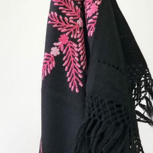 InDream アーリ刺繍ストール 花柄 大判...の詳細画像1