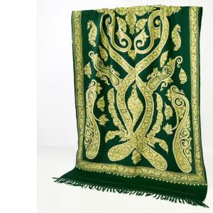 InDream アーリ刺繍ストール グリーン ...の詳細画像4