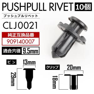 DA64V/W エブリイ ドアパネルクリップ 内張り パネルトリムクリップ