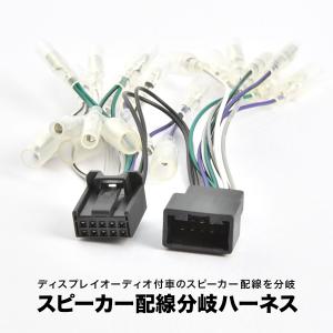 ZVW52 プリウス PHV R3.6- ディスプレイオーディオ用 スピーカー分岐