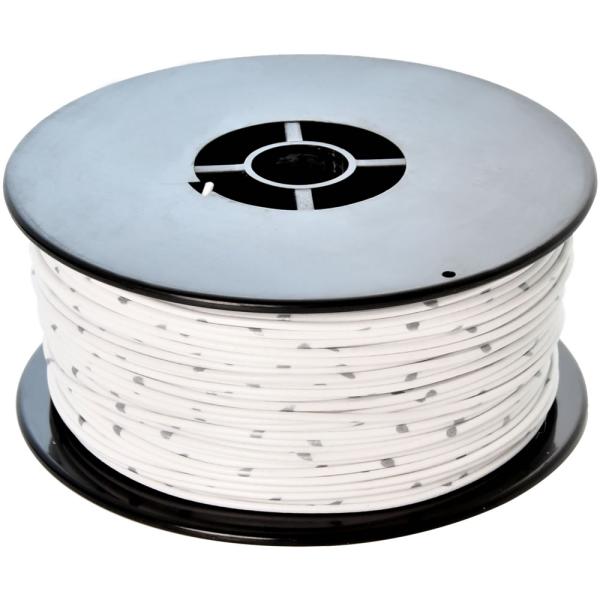 自動車用 配線 カット売り 白 ホワイト コード 薄肉低圧電線 細線 0.3SQ AVS0.3 バン...