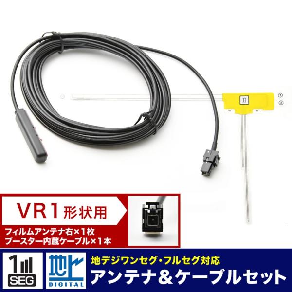 AVN-S7 AVN-R7 イクリプス カーナビ L型 フィルムアンテナ 右 1枚＋アンテナケーブル...