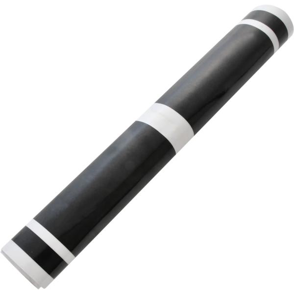 自動車用 ボンネット ストライプ ライン ステッカー ブラック 1m 幅15cm+2cm 4本線 リ...