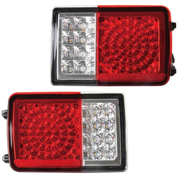 スクラムバン DG17V 新デザイン LED テールランプ 左右セット 丸型  ロケットテールランプ...