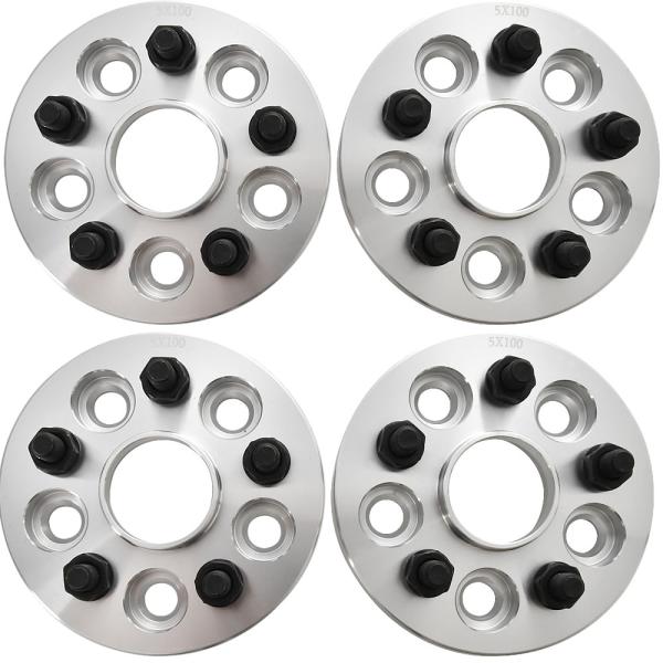 ZVW50/ZVW55 プリウス ハブ付きワイドトレッドスペーサー +20mm ワイトレ 前後4枚組...