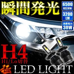 MH21/22S ワゴンR 極 LEDヘッドライト H4 Hi/Lo 12V 30W 3200LM 6500K