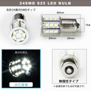 24V 24連SMD S25シングル/G18 ...の詳細画像1