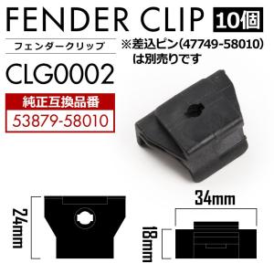 L880K コペン ドアパネルクリップ 内張り パネルトリムクリップ ピン