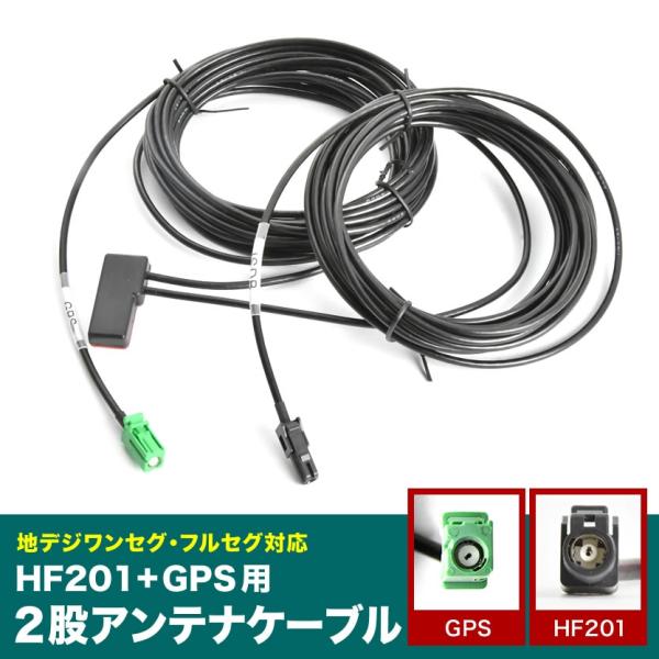 SPH-DA05II アプリユニット パイオニア HF201＋GPS一体型アンテナケーブル 1本 H...