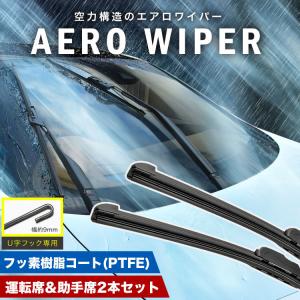 ZRR70G ZRR75G ZRR70W ZRR75W VOXY ヴォクシー エアロワイパー ブレード 2本 650mm×400mm フロントワイパー フッ素樹脂コート