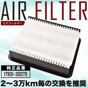 【互換品】 TRH200V/200K/223B/228B/211K/216K/221K/226K/214W/219W/224W/229W ハイエース エアフィルター エアクリーナー H27.1- AIRF20