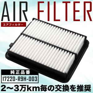 【互換品】 JH1/JH2 N-WGN カスタム (エヌワゴン) エアフィルター エアクリーナー H25.11-R1.8 ターボ車専用品 AIRF33